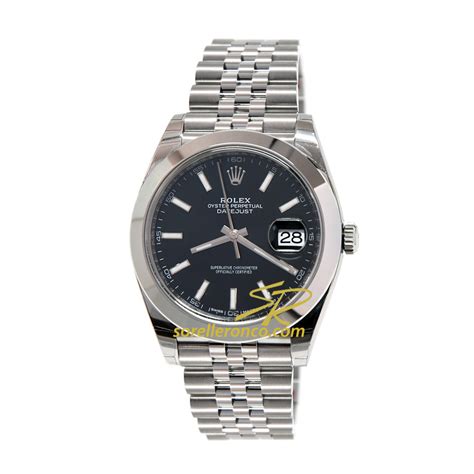 date 41 rolex prezzo quadrante nero|Acquista Rolex Datejust 41 su Chrono24.